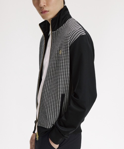 Knitted Front Track Jacket／ニットフロントトラックジャケット
