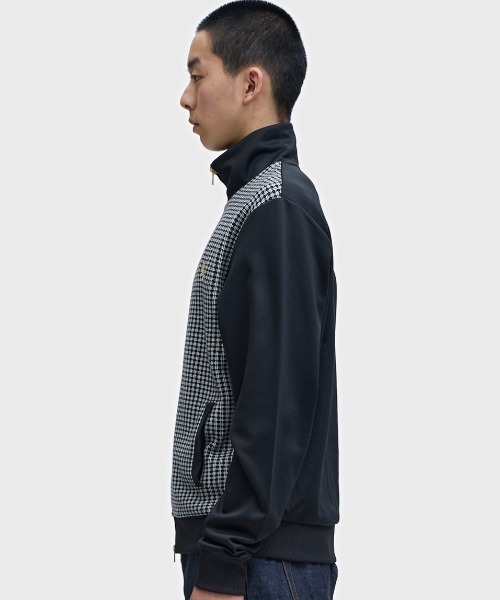 Knitted Front Track Jacket／ニットフロントトラックジャケット