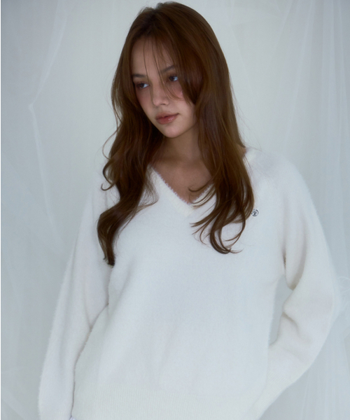ROSEFRANTZ（ロゼフランツ）の「Fur V-neck Knit [Ivory]（ニット/セーター・レディース・その他・ONE SIZE）」の19枚目の写真