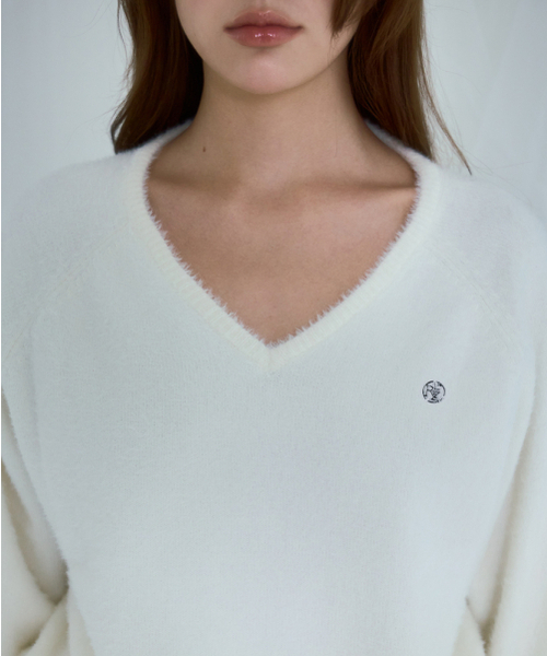 ROSEFRANTZ（ロゼフランツ）の「Fur V-neck Knit [Ivory]（ニット/セーター・レディース・その他・ONE SIZE）」の21枚目の写真