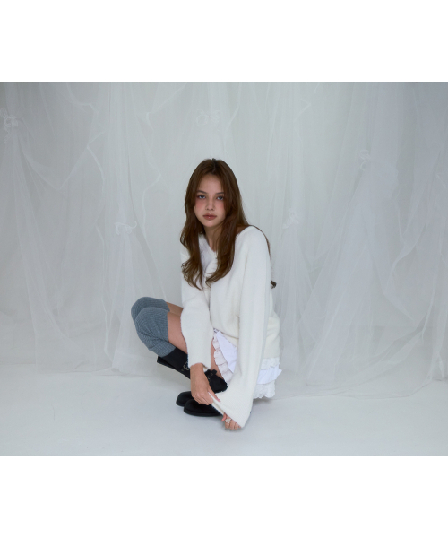 ROSEFRANTZ（ロゼフランツ）の「Fur V-neck Knit [Ivory]（ニット/セーター・レディース・その他・ONE SIZE）」の8枚目の写真