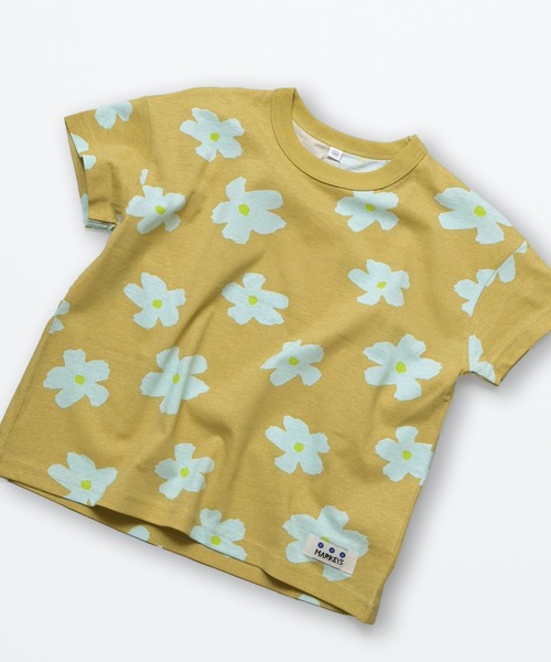 MARKEY'S（マーキーズ）の「ソウガラワイドTシャツ（Tシャツ/カットソー・キッズ・ブルー/イエロー/ベージュ/ブルー系その他/マルチ/アイボリー/ライトブルー/ピンク/グレー/オフホワイト・M/S/L/XS/LL）」の8枚目の写真