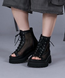 Ellno Loset（エルノロゼット）の「レースアップブーツ（ブーツ）」