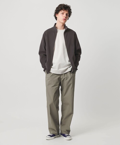 UNITED ARROWS（ユナイテッドアローズ）の「コットン/ポリエステル アゼ ドライバーズ ニット（カーディガン/ボレロ・メンズ・グレー系/ブラック・S/L/M/XL）」の6枚目の写真