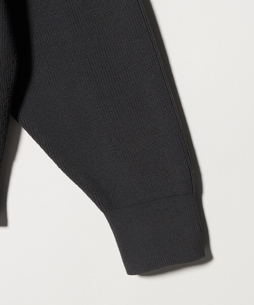 UNITED ARROWS（ユナイテッドアローズ）の「コットン/ポリエステル アゼ ドライバーズ ニット（カーディガン/ボレロ・メンズ・グレー系/ブラック・S/L/M/XL）」の14枚目の写真