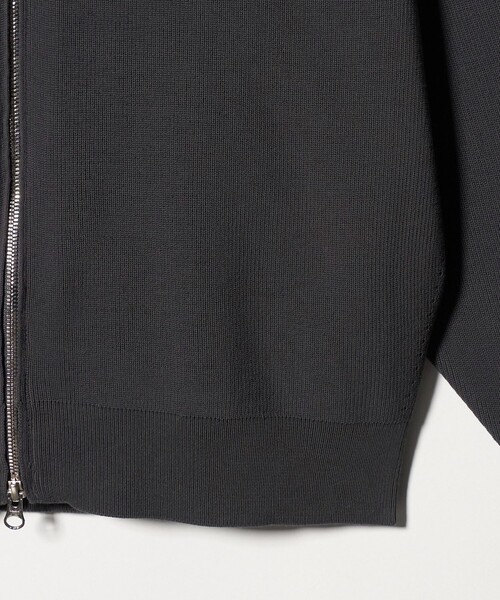UNITED ARROWS（ユナイテッドアローズ）の「コットン/ポリエステル アゼ ドライバーズ ニット（カーディガン/ボレロ・メンズ・グレー系/ブラック・S/L/M/XL）」の15枚目の写真