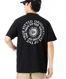 ニューエラゴルフ ミッドネック半袖Tシャツ サークルロゴ