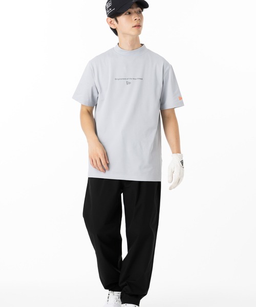 NEW ERA(ニューエラ)の「ニューエラゴルフ ミッドネック半袖Tシャツ サークルロゴ(ポロシャツ・メンズ・ブラック/ホワイト/グレー・XXL/XL/L/M/S)」の11枚目の写真