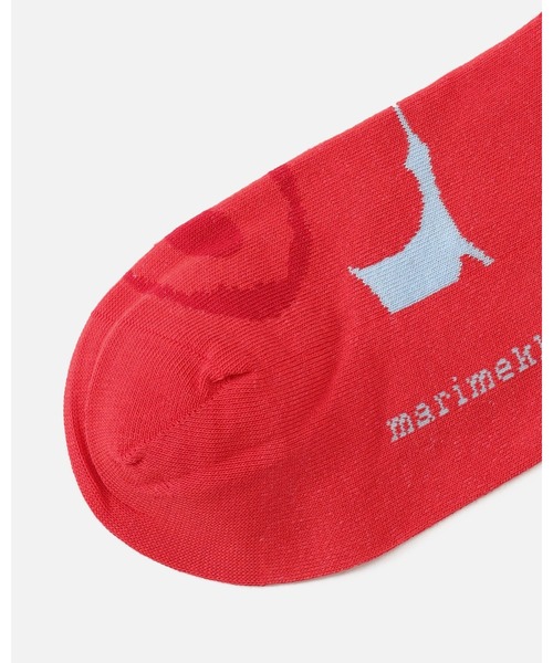 marimekko(マリメッコ)の「【kioski】 Kasvaa Unikko / Socks(ソックス/靴下・レディース・ブルー/レッド・34/37/40)」の10枚目の写真