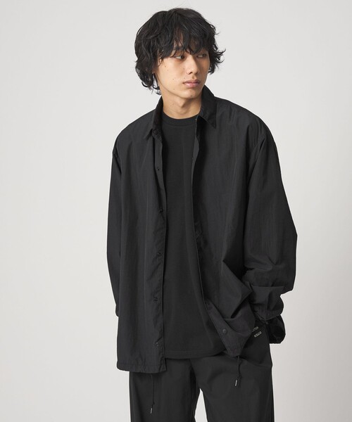 CITEN（シテン）の「＜CITEN＞シャツコーチジャケット（シャツ/ブラウス・メンズ・ブラック/ホワイト・L/M）」の6枚目の写真