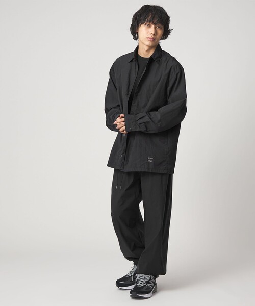 CITEN（シテン）の「＜CITEN＞シャツコーチジャケット（シャツ/ブラウス・メンズ・ブラック/ホワイト・L/M）」の7枚目の写真