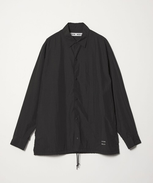 CITEN（シテン）の「＜CITEN＞シャツコーチジャケット（シャツ/ブラウス・メンズ・ブラック/ホワイト・L/M）」の11枚目の写真