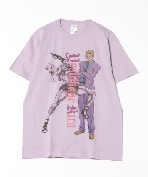 Rendez-Vous(ランデヴー)の「【 ジョジョの奇妙な冒険 】 プリントTシャツ 26S1(Tシャツ/カットソー・レディース・サックスブルー/ライトブルー/アイボリー/オフホワイト/ライトグリーン/ライトグレー/ホワイト/ライトパープル・LARGE/X-LARGE)」の8枚目の写真
