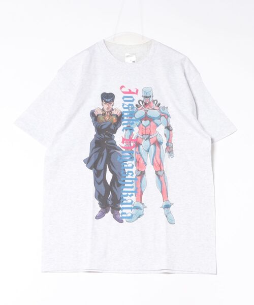 Rendez-Vous(ランデヴー)の「【 ジョジョの奇妙な冒険 】 プリントTシャツ 26S1(Tシャツ/カットソー・レディース・サックスブルー/ライトブルー/アイボリー/オフホワイト/ライトグリーン/ライトグレー/ホワイト/ライトパープル・LARGE/X-LARGE)」の1枚目の写真
