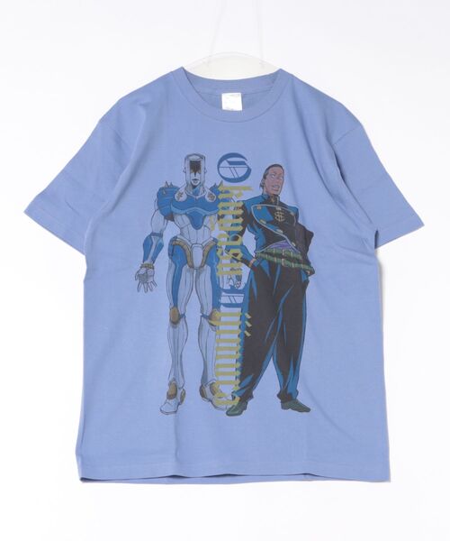 Rendez-Vous(ランデヴー)の「【 ジョジョの奇妙な冒険 】 プリントTシャツ 26S1(Tシャツ/カットソー・レディース・サックスブルー/ライトブルー/アイボリー/オフホワイト/ライトグリーン/ライトグレー/ホワイト/ライトパープル・LARGE/X-LARGE)」の7枚目の写真