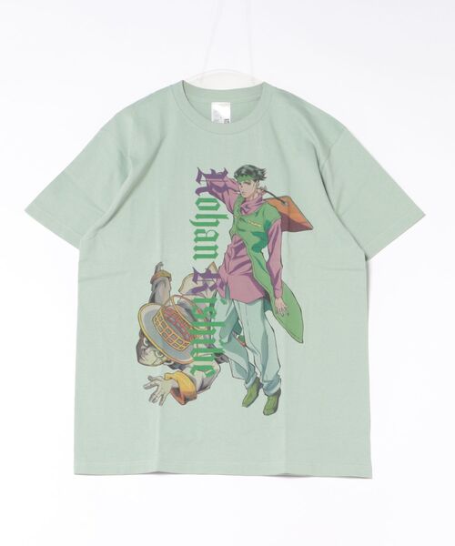 Rendez-Vous(ランデヴー)の「【 ジョジョの奇妙な冒険 】 プリントTシャツ 26S1(Tシャツ/カットソー・レディース・サックスブルー/ライトブルー/アイボリー/オフホワイト/ライトグリーン/ライトグレー/ホワイト/ライトパープル・LARGE/X-LARGE)」の5枚目の写真
