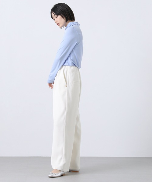 Gready Brilliant（グレディブリリアン）の「テンセル混ドライタートルネック（Tシャツ/カットソー・レディース・ピンク/オフホワイト/ブルー・38）」の6枚目の写真