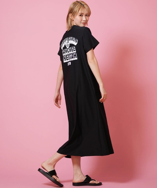 TAHCHEE(ターチー)の「TAHCHEE/ターチー レディース 半袖 ワンピース TC260910-01(ワンピース・レディース・ブラック/ホワイト・L/M)」の1枚目の写真