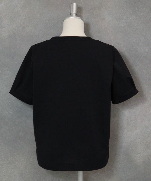 STUDIO PICONE（スタジオピッコーネ）の「コットン100％ビーズ刺繍UVプルオーバー（Tシャツ/カットソー・レディース・ライトパープル/ネイビー/ホワイト/ライトブルー・M/LL/L）」の22枚目の写真