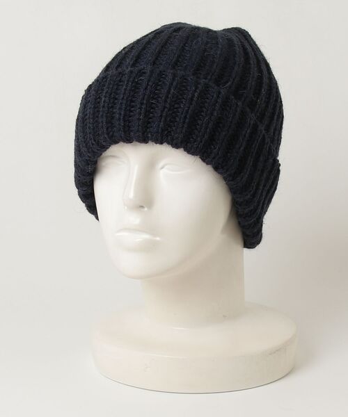 HIGHLAND 2000（ハイランドトゥーサウザンド）の「【T16】【HIGHLAND 2000】001 BOBCAP（ニットキャップ/ビーニー・メンズ・ブルー/グリーン/イエロー/ネイビー/ナチュラル/グレー・FREE）」の4枚目の写真