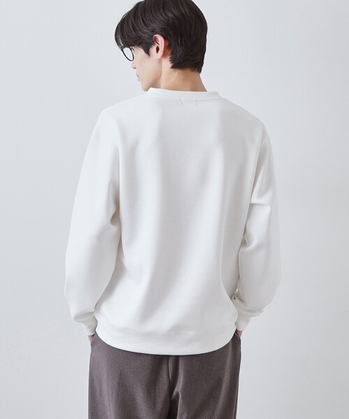THE SHOP TK （ザ ショップ ティーケー ）の「POLO BCS ダンボールスウェット（スウェット・メンズ・オフホワイト/ライトグレー/ネイビー・02/03/04）」の10枚目の写真