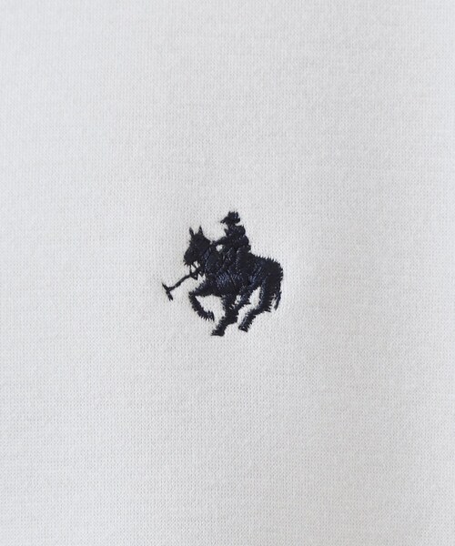 THE SHOP TK （ザ ショップ ティーケー ）の「POLO BCS ダンボールスウェット（スウェット・メンズ・オフホワイト/ライトグレー/ネイビー・02/03/04）」の12枚目の写真