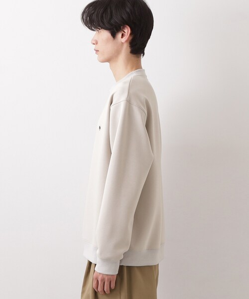 THE SHOP TK （ザ ショップ ティーケー ）の「POLO BCS ダンボールスウェット（スウェット・メンズ・オフホワイト/ライトグレー/ネイビー・02/03/04）」の22枚目の写真