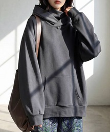 antiqua（アンティカ）の「ポンチ素材 パーカー（パーカー）」