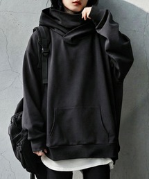 セール】reversible drawstring zip hoodie / リバーシブルドロスト