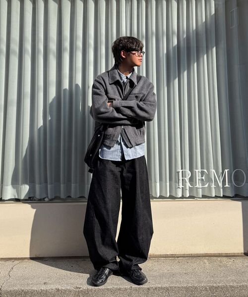 TOFFEE(トフィー)の「マルチストライプシャツ (ディープブルー)(シャツ/ブラウス・メンズ・その他・SMALL/MEDIUM/LARGE/X-LARGE)」の8枚目の写真
