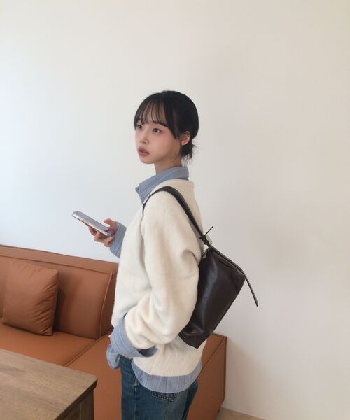 TOFFEE(トフィー)の「マルチストライプシャツ (ディープブルー)(シャツ/ブラウス・メンズ・その他・SMALL/MEDIUM/LARGE/X-LARGE)」の9枚目の写真