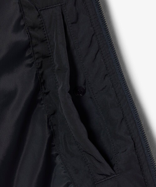 LACOSTE(ラコステ)の「撥水 Thermore製 中綿キルティング ジャケット / ワッシャー加工ブルゾン(ブルゾン・メンズ・ブラック・48/50/46/52)」の8枚目の写真