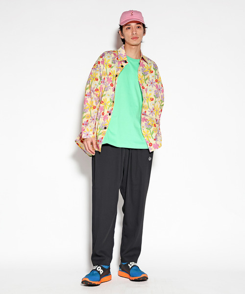 ALDIES(アールディーズ)の「Flower Big Shirts / フラワービッグシャツ(シャツ/ブラウス・メンズ・イエロー/ブラック・MEDIUM/SMALL)」の2枚目の写真