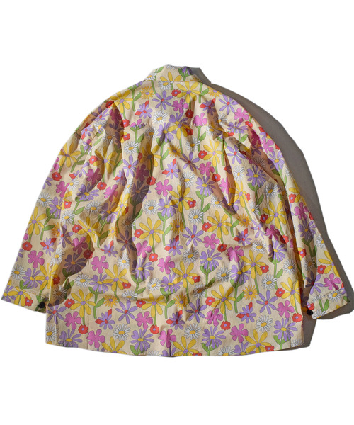 ALDIES(アールディーズ)の「Flower Big Shirts / フラワービッグシャツ(シャツ/ブラウス・メンズ・イエロー/ブラック・MEDIUM/SMALL)」の16枚目の写真
