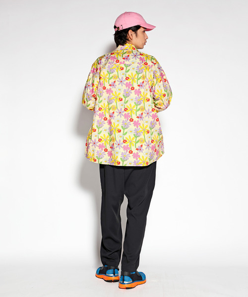 ALDIES(アールディーズ)の「Flower Big Shirts / フラワービッグシャツ(シャツ/ブラウス・メンズ・イエロー/ブラック・MEDIUM/SMALL)」の13枚目の写真
