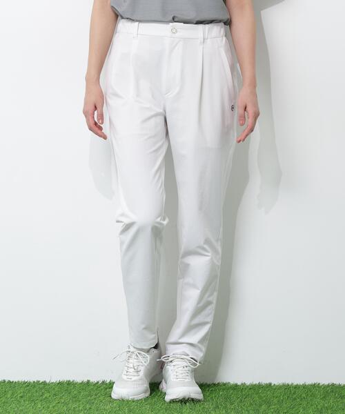 PING(ピン)の「【PING APPAREL】ストレッチドビーワンタックテーパードパンツ(その他パンツ・レディース・ホワイト/ブラック/グレー・L/LL/M/S/XS)」の1枚目の写真