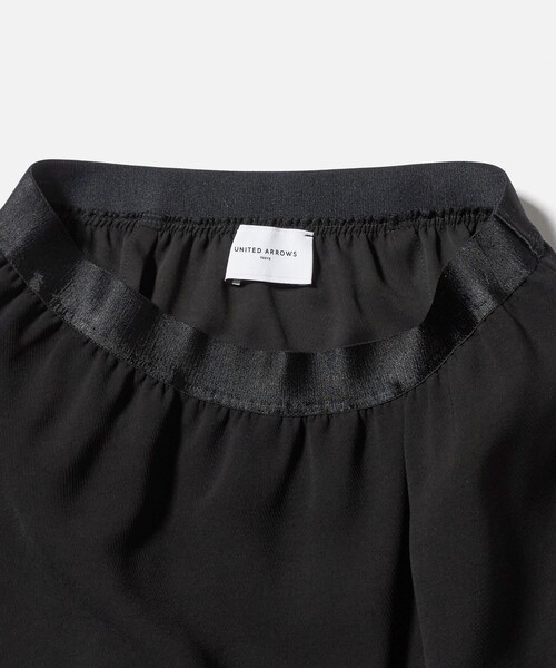 UNITED ARROWS(ユナイテッドアローズ)の「COMFY ラップ マキシスカート ‐防汚 UVカット ウォッシャブル‐(スカート・レディース・ネイビー/ブラック・36/38)」の22枚目の写真