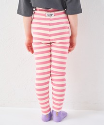 pairmanon（ペアマノン）の「ユニセックス ネームタグ付き ボーダーリブレギンス（レギンス/スパッツ）」