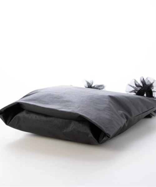 CACHELLIE（カシェリエ）の「TULLE HANDLE TOTE（トートバッグ・レディース・ピンク/ブラック・FREE）」の10枚目の写真