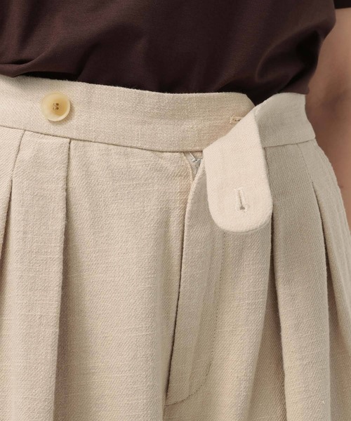 BAYFLOW（ベイフロー）の「[セットアップ着用可能]リネンパンツ（その他パンツ・レディース・ライトベージュ/ブラック・MEDIUM/SMALL）」の13枚目の写真