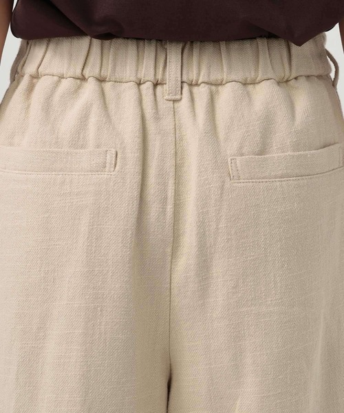 BAYFLOW（ベイフロー）の「[セットアップ着用可能]リネンパンツ（その他パンツ・レディース・ライトベージュ/ブラック・MEDIUM/SMALL）」の14枚目の写真