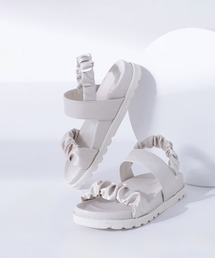 NATURAL BEAUTY BASIC | ◇サテンリラクシーサンダル(サンダル)