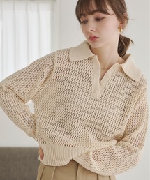 ミックスメッシュ ポロニット