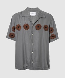 NOMA t.d.（ノーマティーディー）の「Flower Embroidery Open Collar SS Shirt（シャツ/ブラウス）」