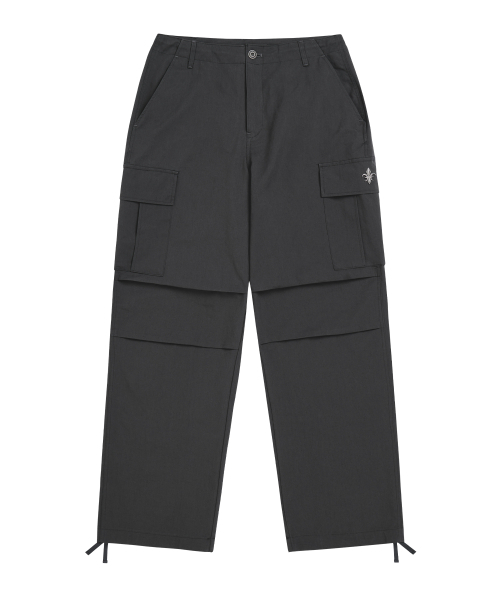 CARMID（カミド）の「グローリー ワイド カーブド パラシュート カーゴパンツ [ダークグレー]（スウェットパンツ・メンズ・その他・2/1/3）」の13枚目の写真