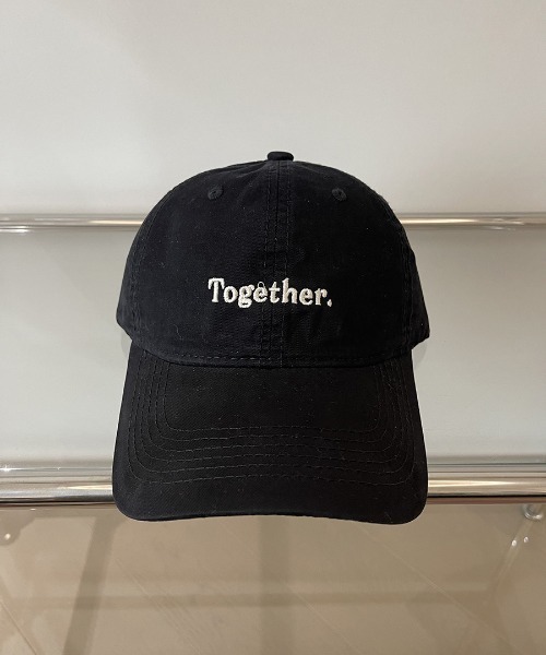 Teem Store（チームストア）の「【Together.】配色レタリング刺繍キャップ（キャップ・レディース・ネイビー/ベージュ/チャコール/ピンク/ブラック/ワイン・F）」の22枚目の写真