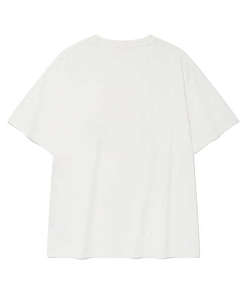 COVERNAT WOMAN(カバーナットウーマン)の「ウーマンセミオーバーフィットカクテルTシャツホワイト(Tシャツ/カットソー・レディース・その他・WS/WM)」の3枚目の写真