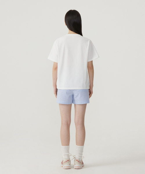 COVERNAT WOMAN(カバーナットウーマン)の「ウーマンセミオーバーフィットカクテルTシャツホワイト(Tシャツ/カットソー・レディース・その他・WS/WM)」の6枚目の写真