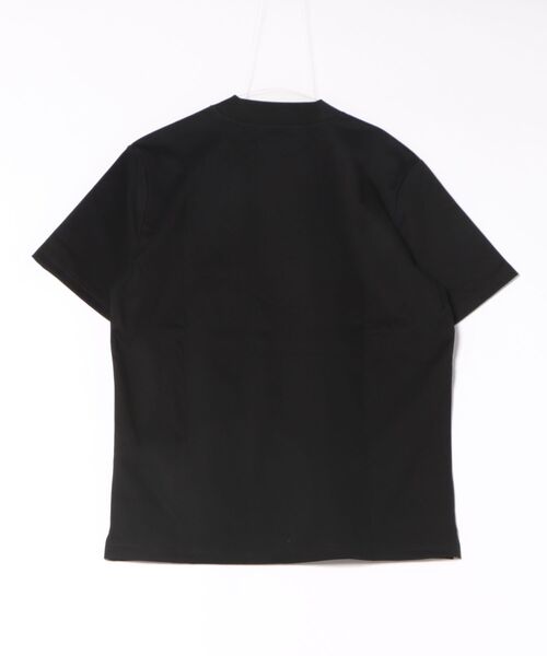 m.f.editorial(エムエフエディトリアル)の「Tシャツ メンズ 半袖 ストレッチ 接触冷感 抗菌防臭 UV 綿 コットン 無地 シルケット スムス スロープネック ドレスT(Tシャツ/カットソー・メンズ・ブラック/ネイビー/ホワイト/ライトグレー・MEDIUM/LARGE/X-LARGE)」の5枚目の写真