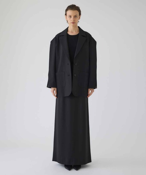 RIM.ARK（リムアーク）の「Open sleeve tailored JK（その他アウター・レディース・ライトグリーン/ブラック・FREE）」の3枚目の写真